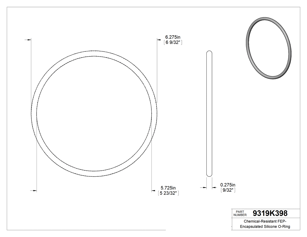 Technical drawing - 9319K398